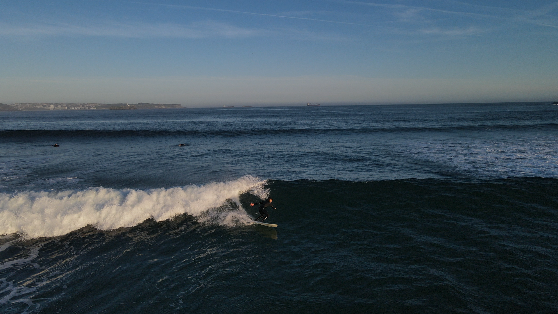 Surfen bij Playa de Somo